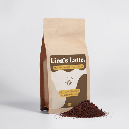Mushroom Coffee Fusion - Lion’s Mane & Chaga 4oz
